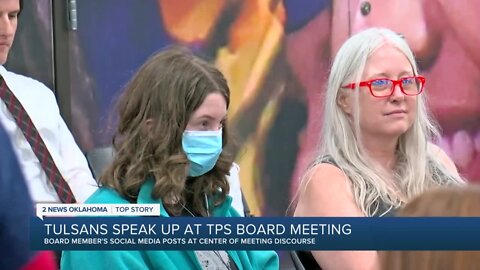 Tulsans Speak Up at TPS Board Meeting