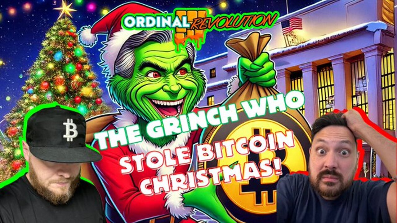 🎄THE GRINCH WHO STOLE BITCOIN CHRISTMAS! (Bull Run Over?!)🥲