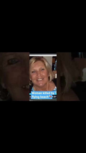 Beach Umbrella kills woman in SC #shorts