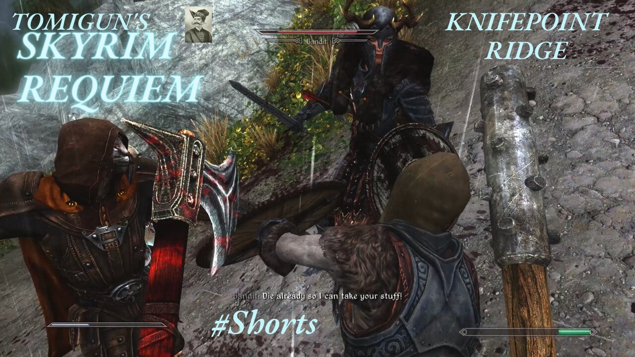 Skyrim Requiem Short Scene: Knifepoint Ridge