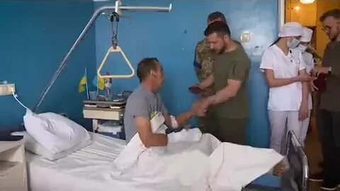 🇺🇦GraphicWar18+🔥Zelensky Visits Wounded Heros - Lviv Hospital - Glory to Ukraine Armed Forces(ZSU)