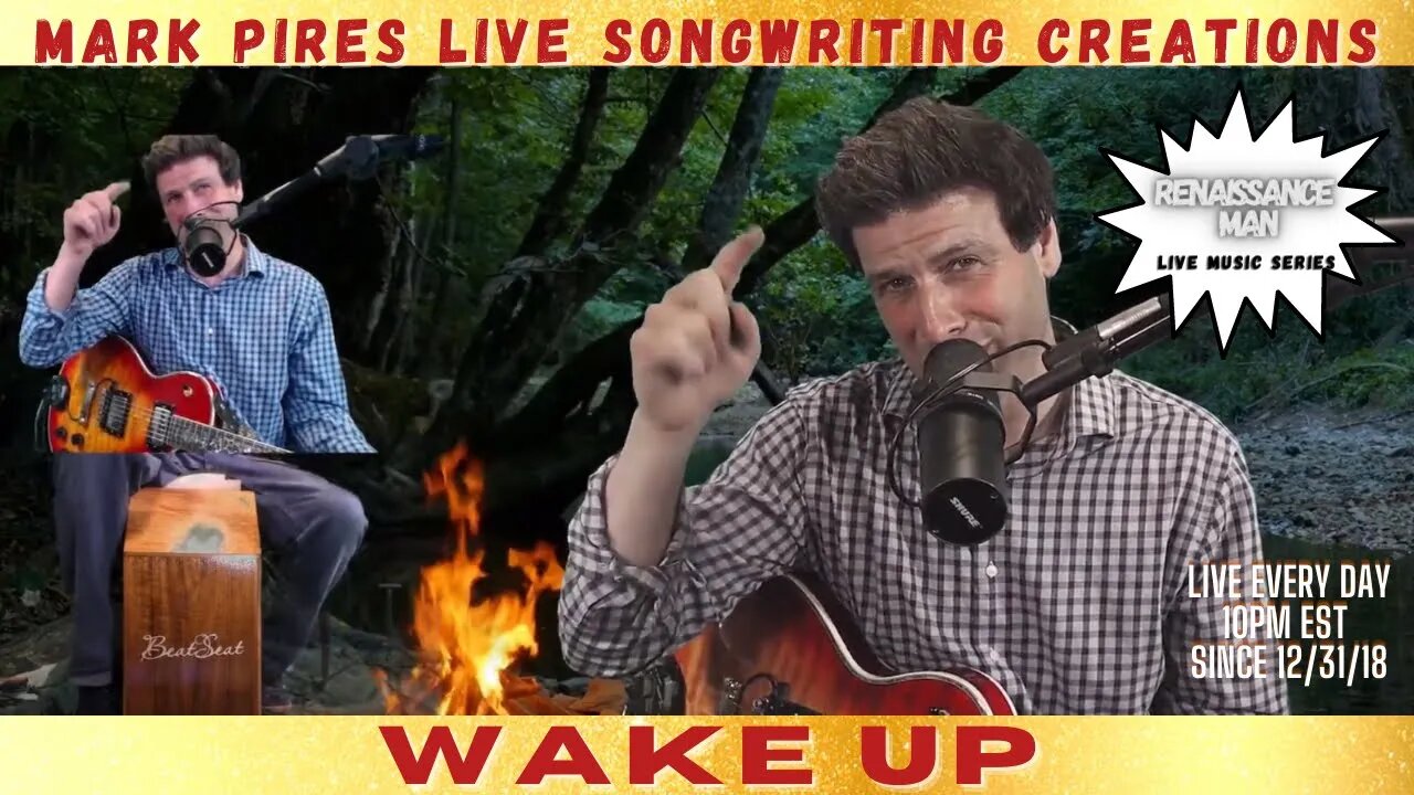 Wake Up! Live Looping Songwriting Jam on the BeatSeat!