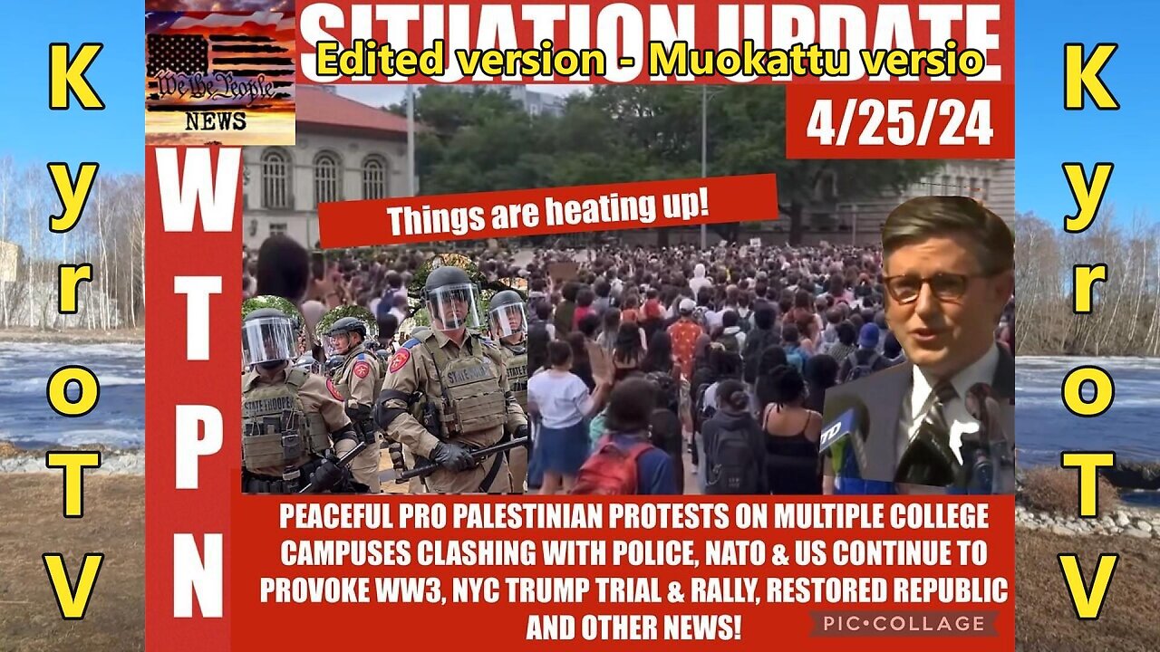 Situation Update - April 25, 2024 (edited version) (Swedish subtitles)
