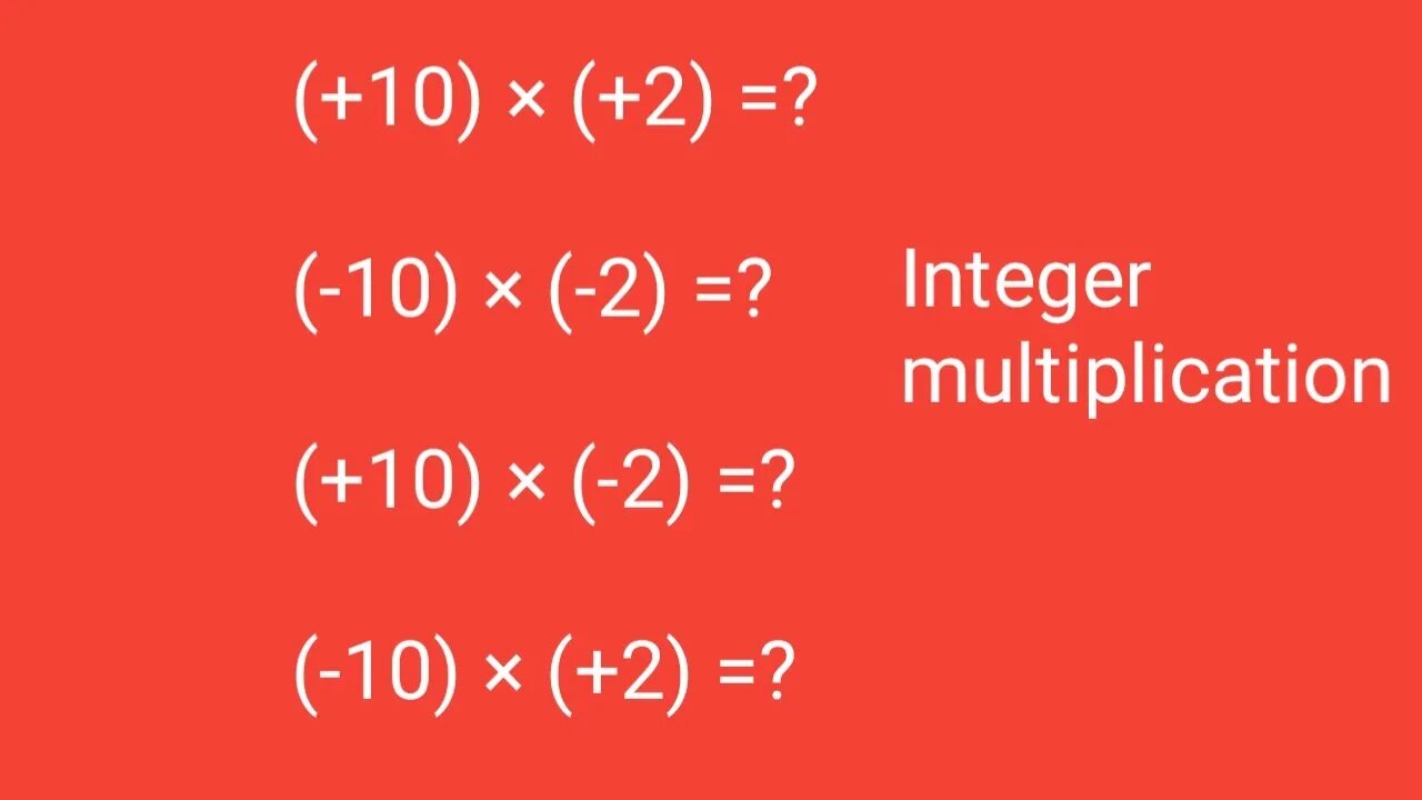 integers no ki multiplication, post, purnank sankhya #integernumber #6th
