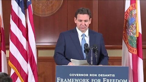 Governor DeSantis to deliver state of the state address Tuesday