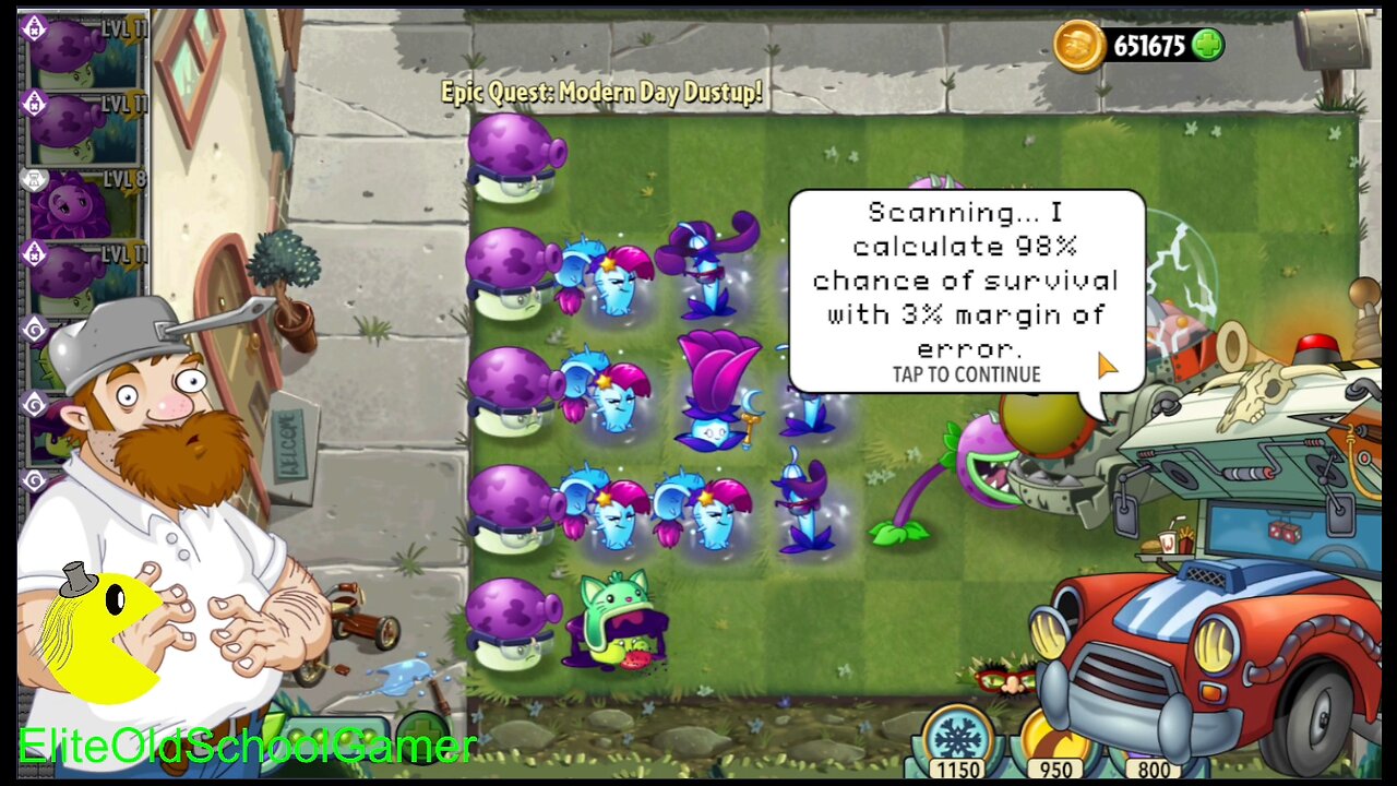 Plants vs Zombies 2 - Epic Adventure Quest - Modern Day Dustup - October 2023