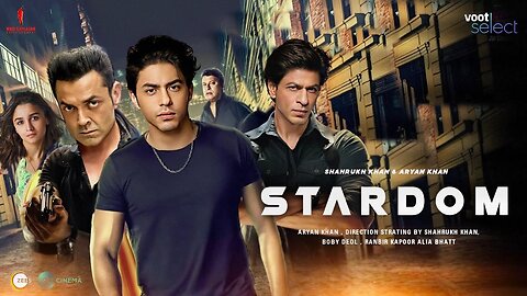 STARDOM!!! Starring SRK and Aryan Khan / Review Interview.