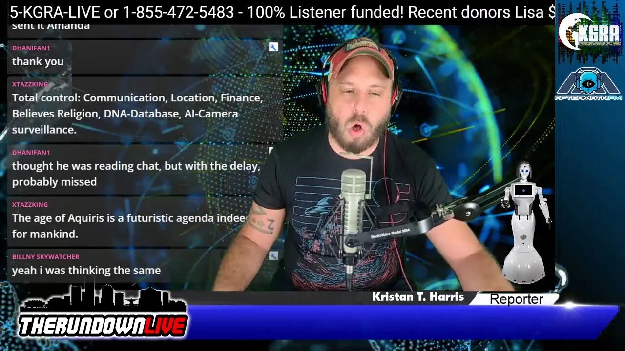 The Rundown Live #732 - Fear in the last 20 Years, Robots, Weather Modification, Indiana Jones 5