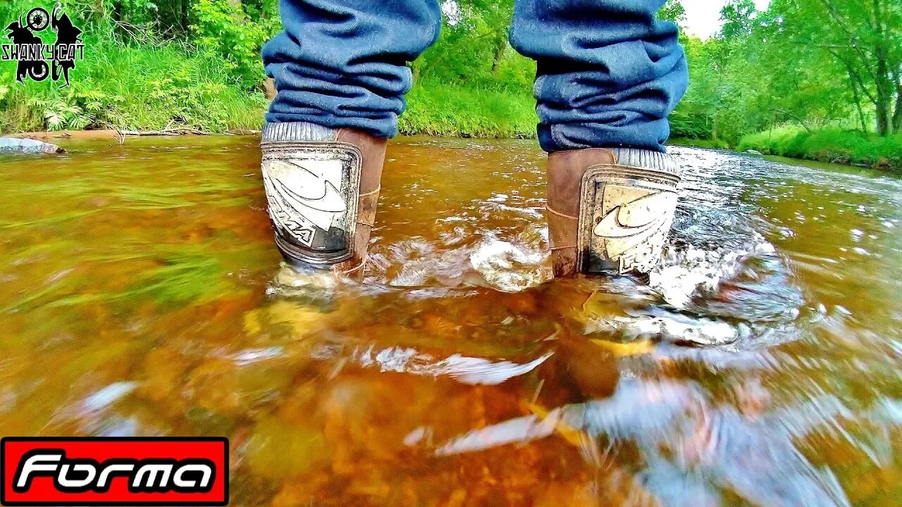 Forma Adventure Boot Review & Waterproof Test on KLR650