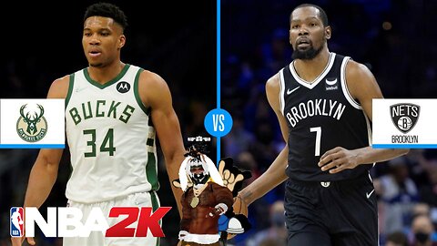 NBA2K/Nets vs Bucks (custom)