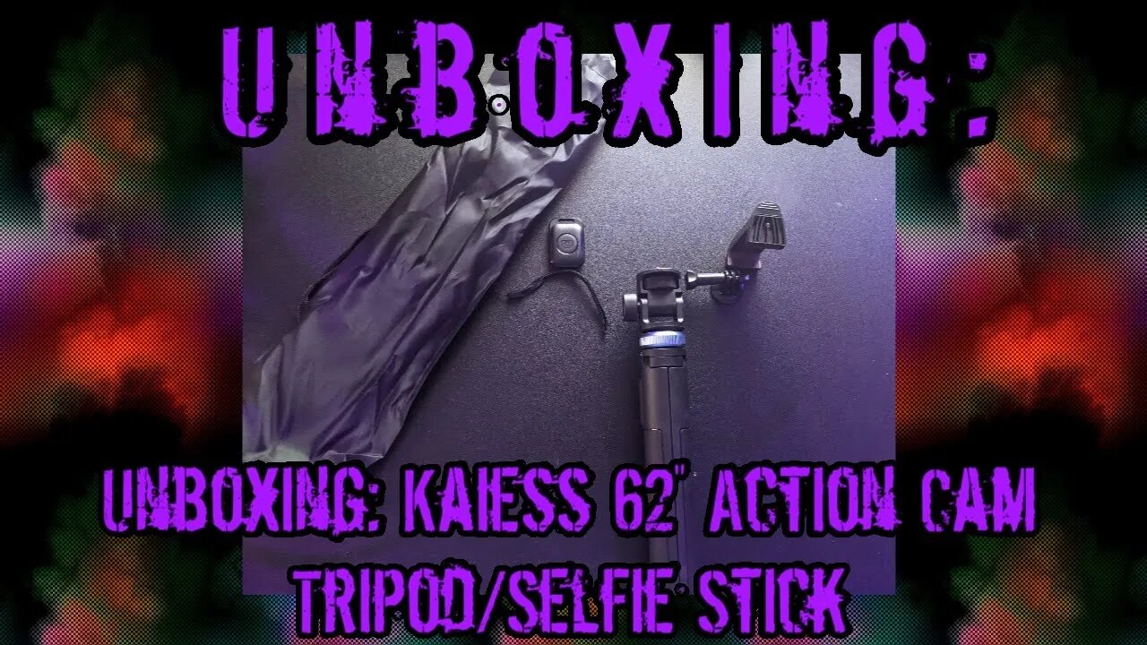 Unboxing: Kaiess 63" Action Cam Tripod/Selfie-Stick