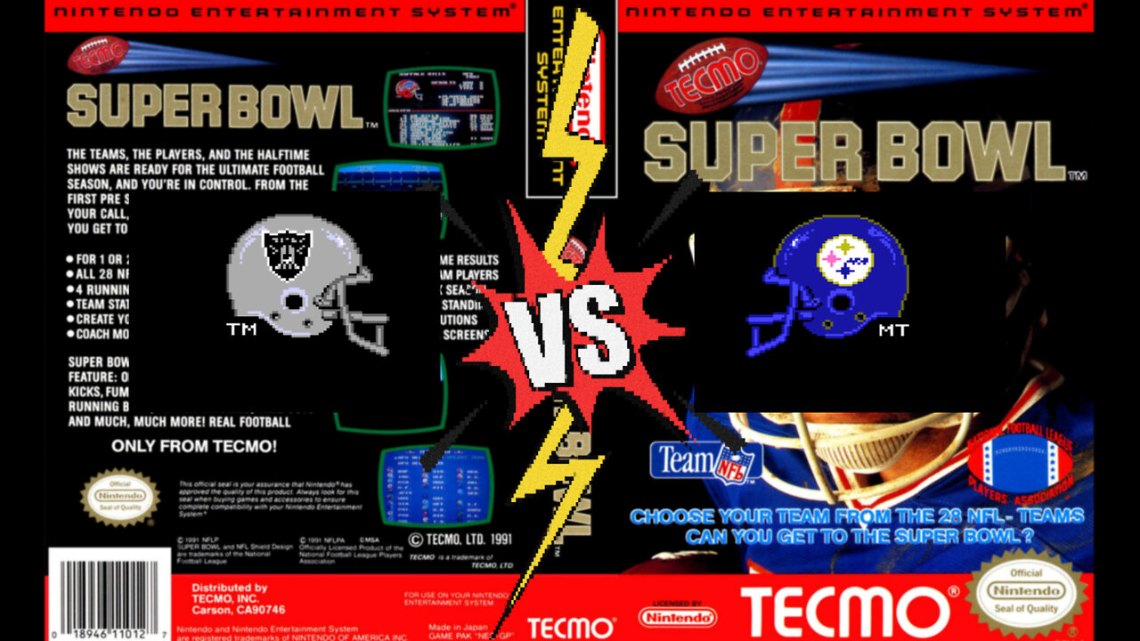 Tecmo Super Bowl - NES (millan_1995 vs Nazcas Last Son) Online Matches