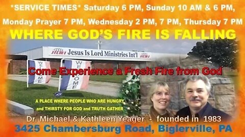 Fresh Fire Falling at Jesus Is Lord Ministries