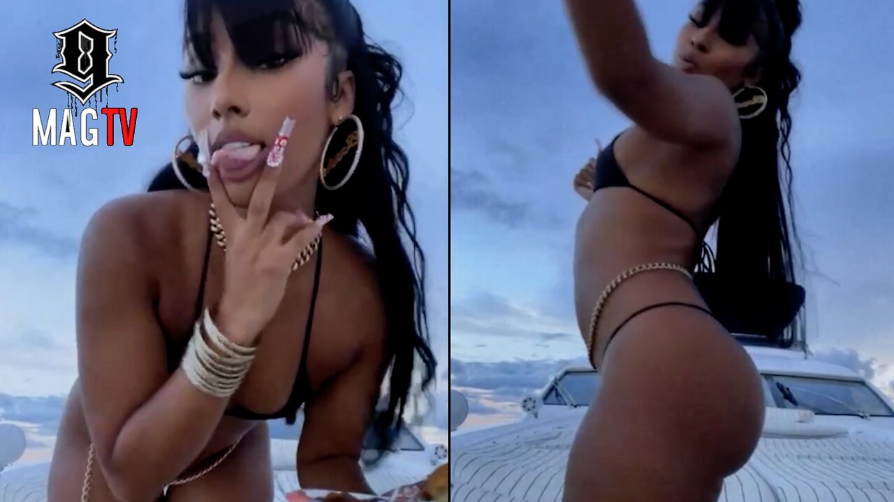 Rubi Rose Gives Tour Of Her Yacht Wit The YAMZ Out! 🍑