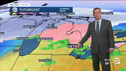 Widespread ice potential late Wednesday