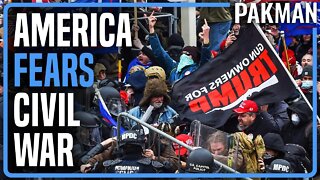 More Than 40% of Americans Expecting Civil War