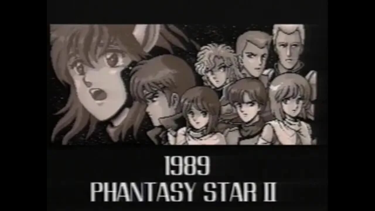 Phantasy Star IV 予告版 (Yokokuban) footage from "Sega Shinsaku Soft Video Volume 26"