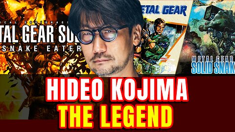 Hideo Kojima The MASTERMIND Behind Gaming's BIGGEST Hits