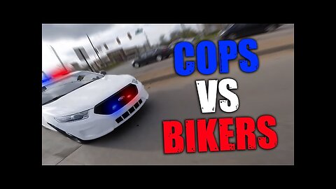 BIKER GETS CHASED BY THE COPS | COOL & ANGRY COPS VS BIKERS | EP. 1