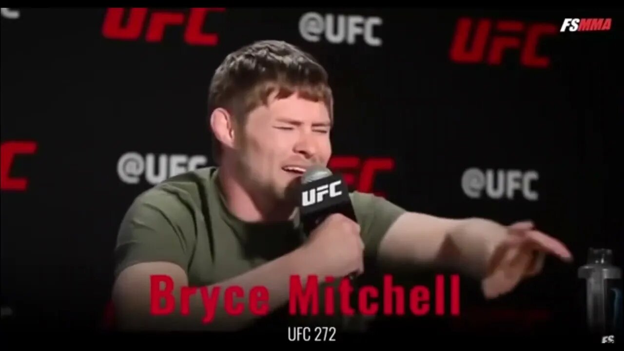 #UFC Fighter Bryce Mitchel: I'm not going to fight overseas IDK What's going on over there