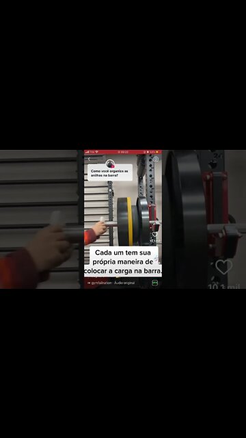 Teste para TOC na academia. #shorts #hipertrofia #academia #emagrecer