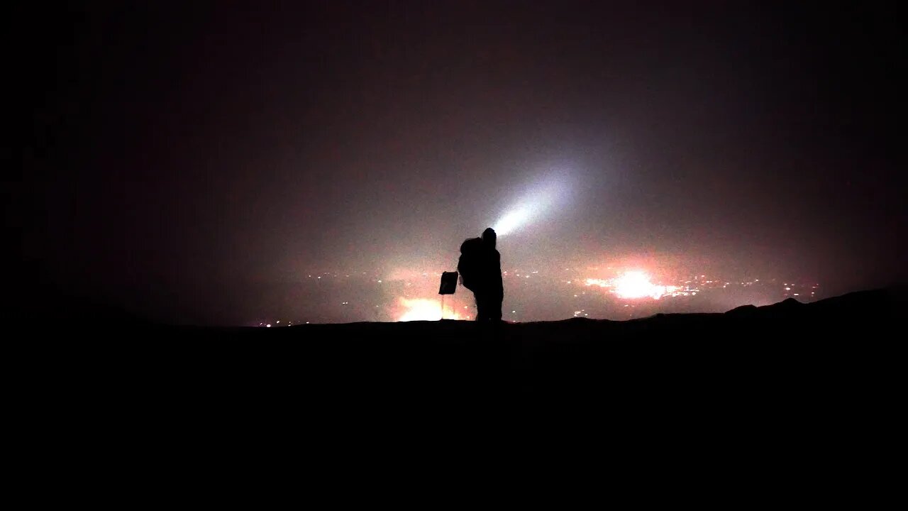 Night Hiking Port Alberni Lookout, Vancouver Island | 30/1000 | SUMMIT FEVER