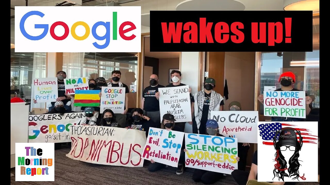 Google [GOOG] support for GENOCIDE in Gaza confirmed by it’s own employees