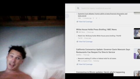First Reading the News off Google Segment