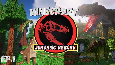 Jurassic Reborn: Minecraft modded Let's Play EP. 1 “The basics”