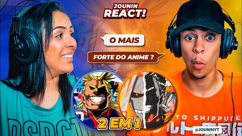 2 EM 1 | Rap do All Might - Aru & Enygma | [ React Rap Nerd ] 🔥