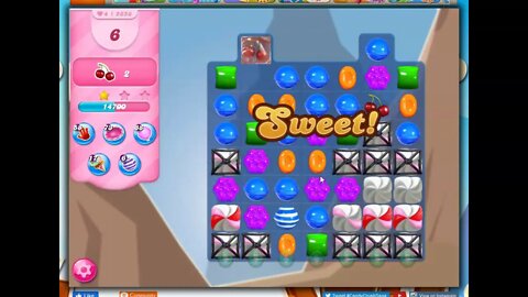 Candy Crush Level 2656 Talkthrough, 20 Moves 0 Boosters