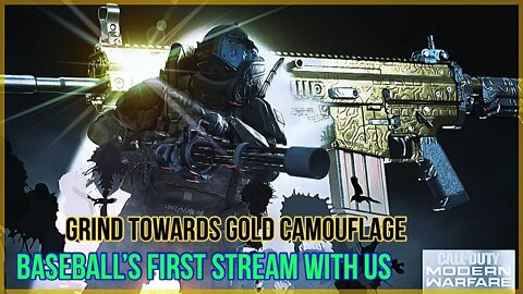 Late night stream grind for gold camo