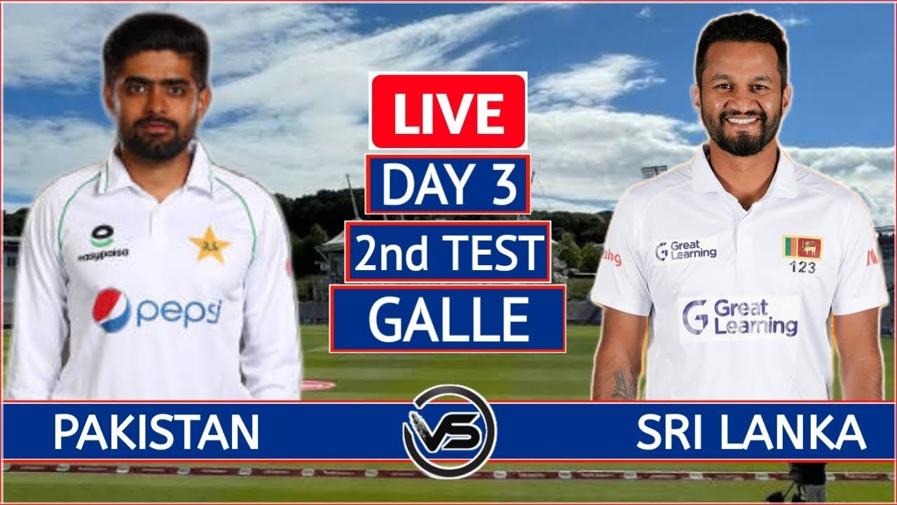 PAKISTAN VS SRI LANKA 1ST TEST DAY 3