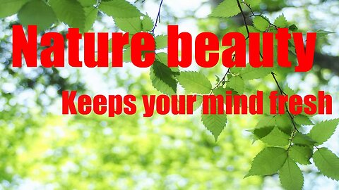 Nature is really beautiful