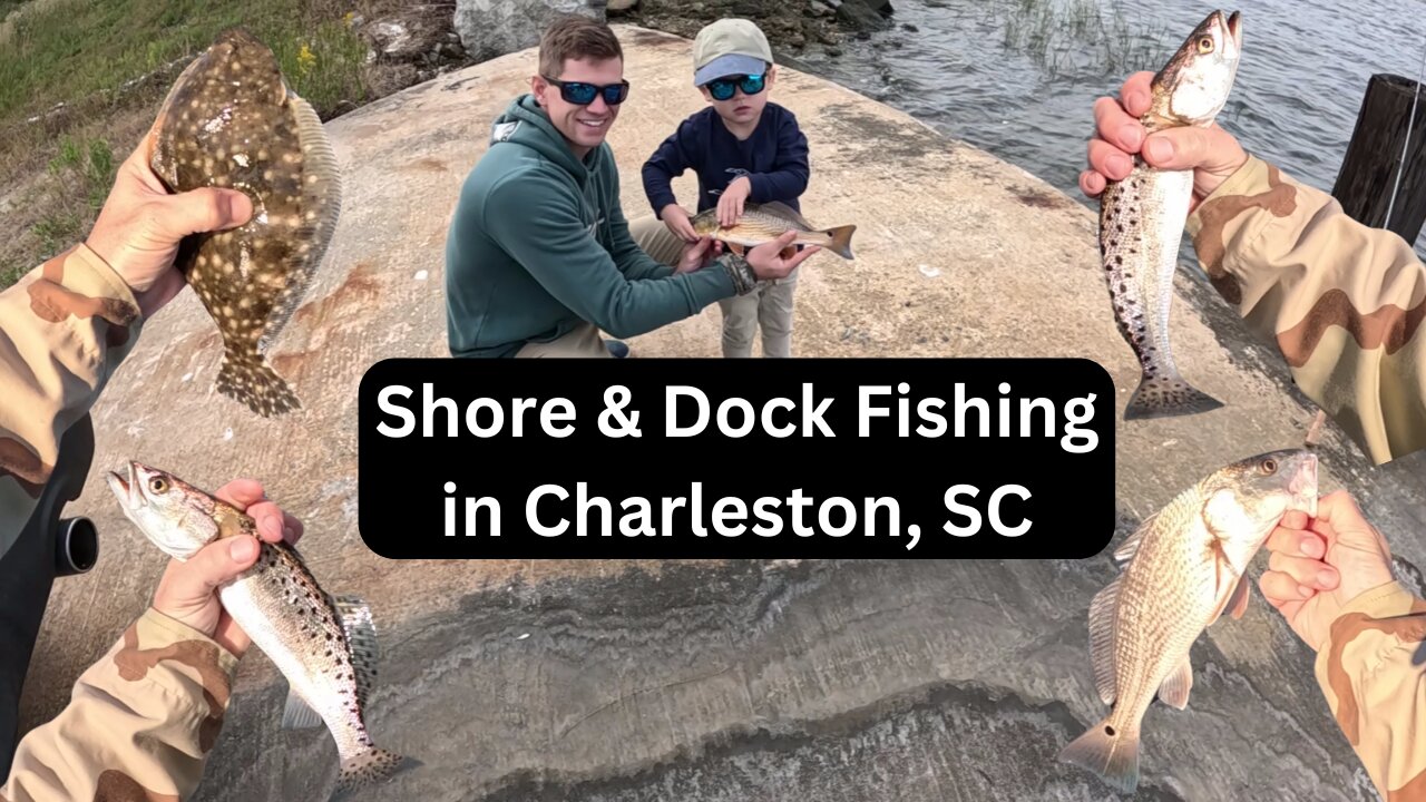 Charleston, SC Shore & Dock Fishing