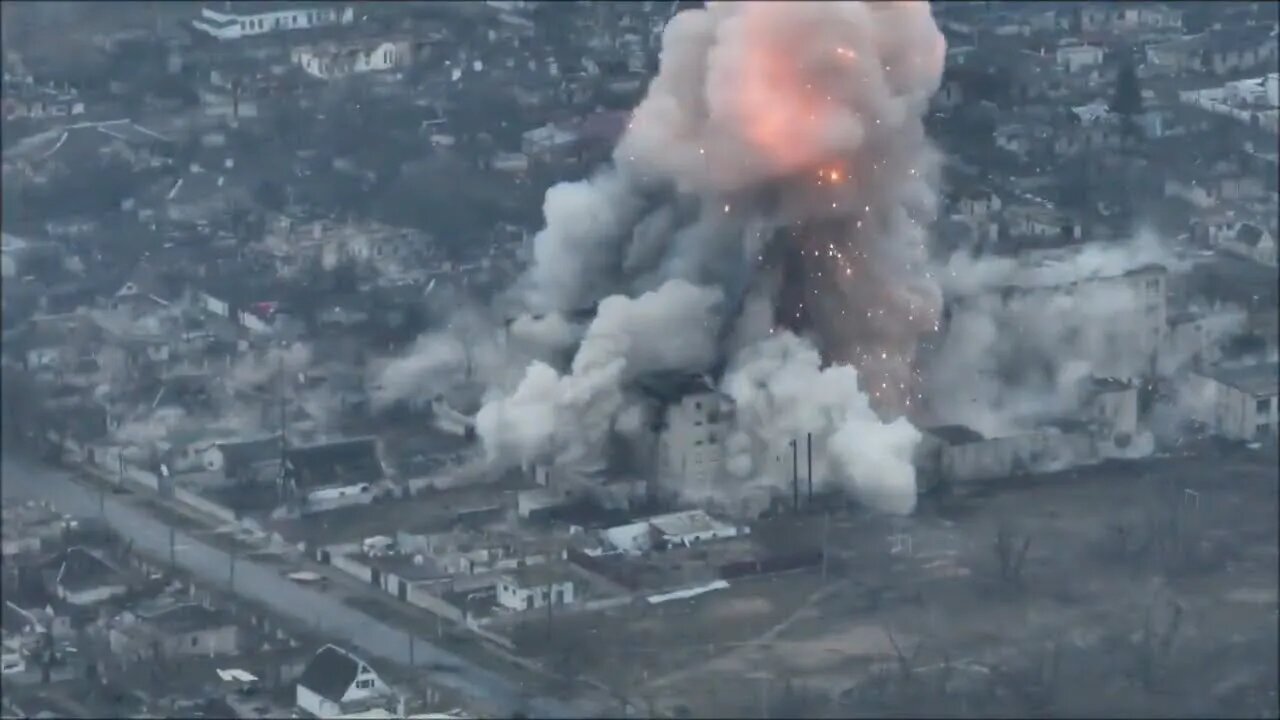 Big explosion images on Rubizhne!