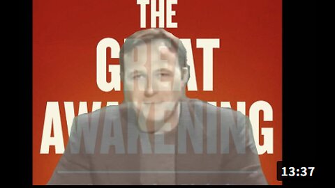 For 3 Decades, Alex Jones Has Been The Watchman - Now The Great Awakening Has Arrived!