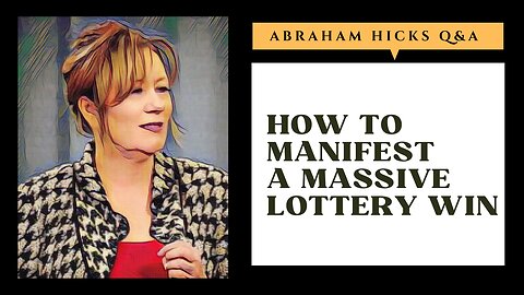 How to Manifest A Massive Lottery Win