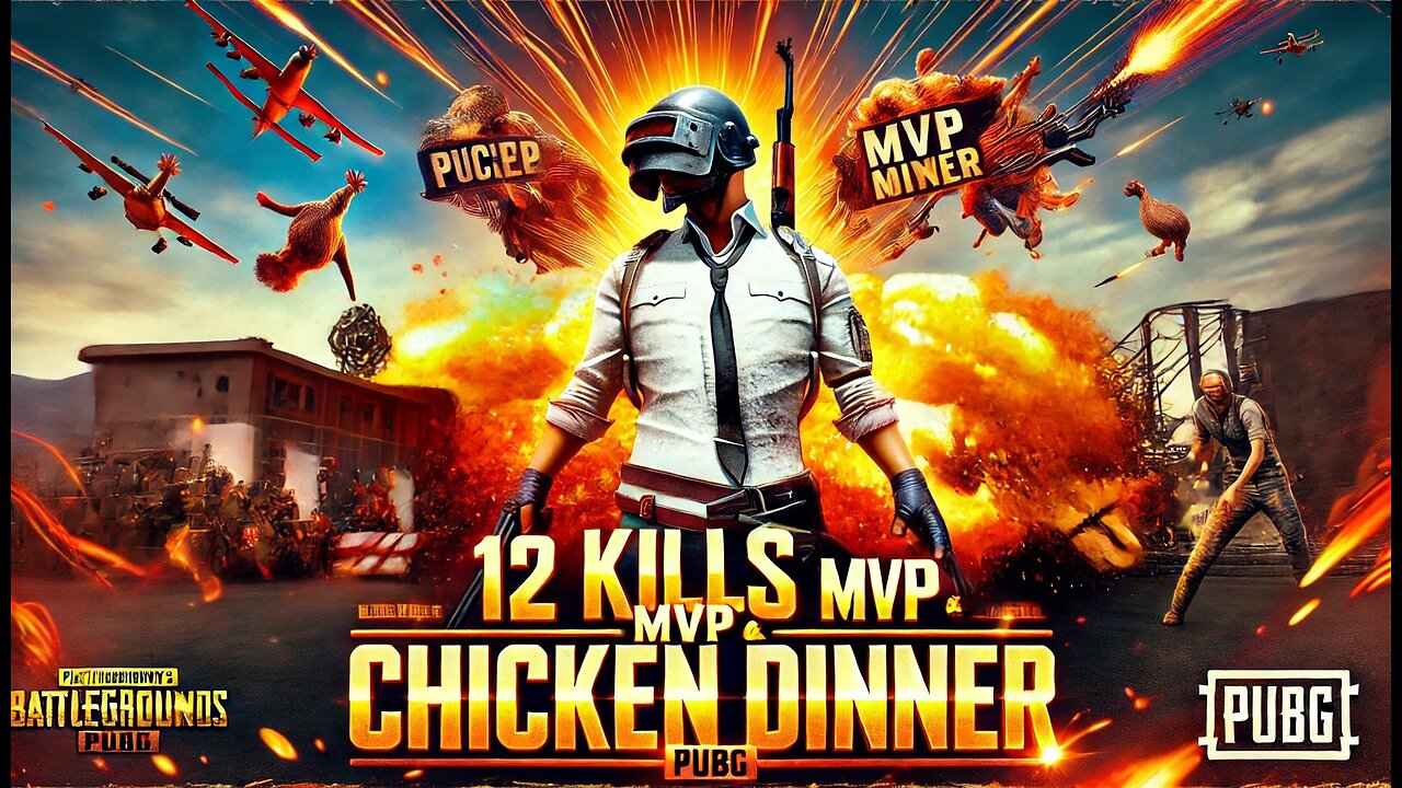 Back-to-Back Wins! 🏆 12 Kills MVP in PUBG 🎮 | BattleVilla Dominates Again - #pubgmobile