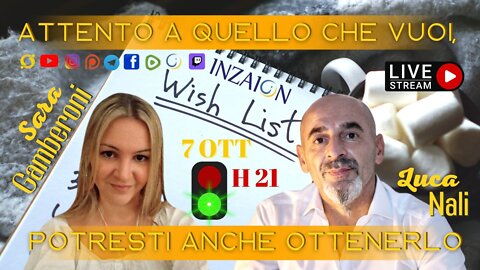 ATTENTO A QUELLO CHE VUOI, POTRESTI ANCHE OTTENERLO - Sara Gamberoni - Luca Nali