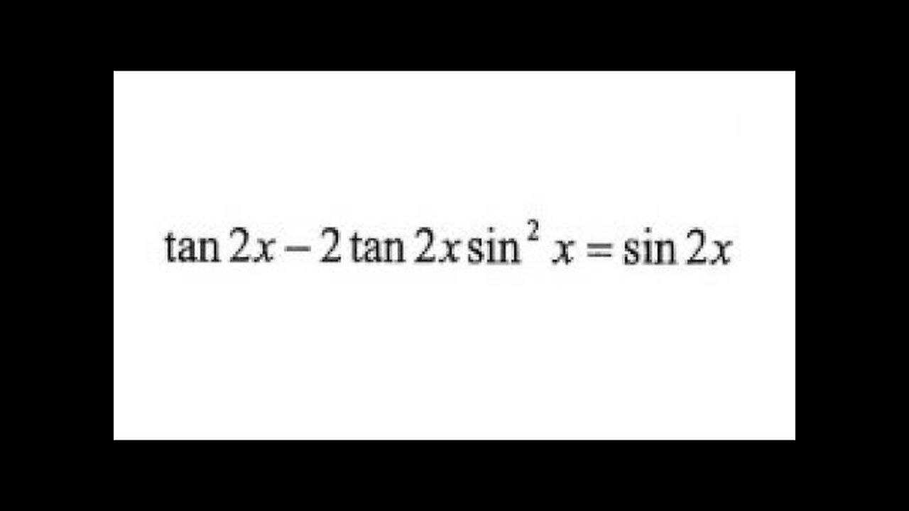 Grade 12 Advanced Functions - Trig Identity Question (ch 7.4)