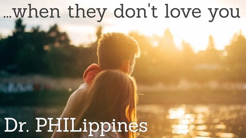 Why is it So Hard to Let Go of Someone you Love...Dr. PHILippines