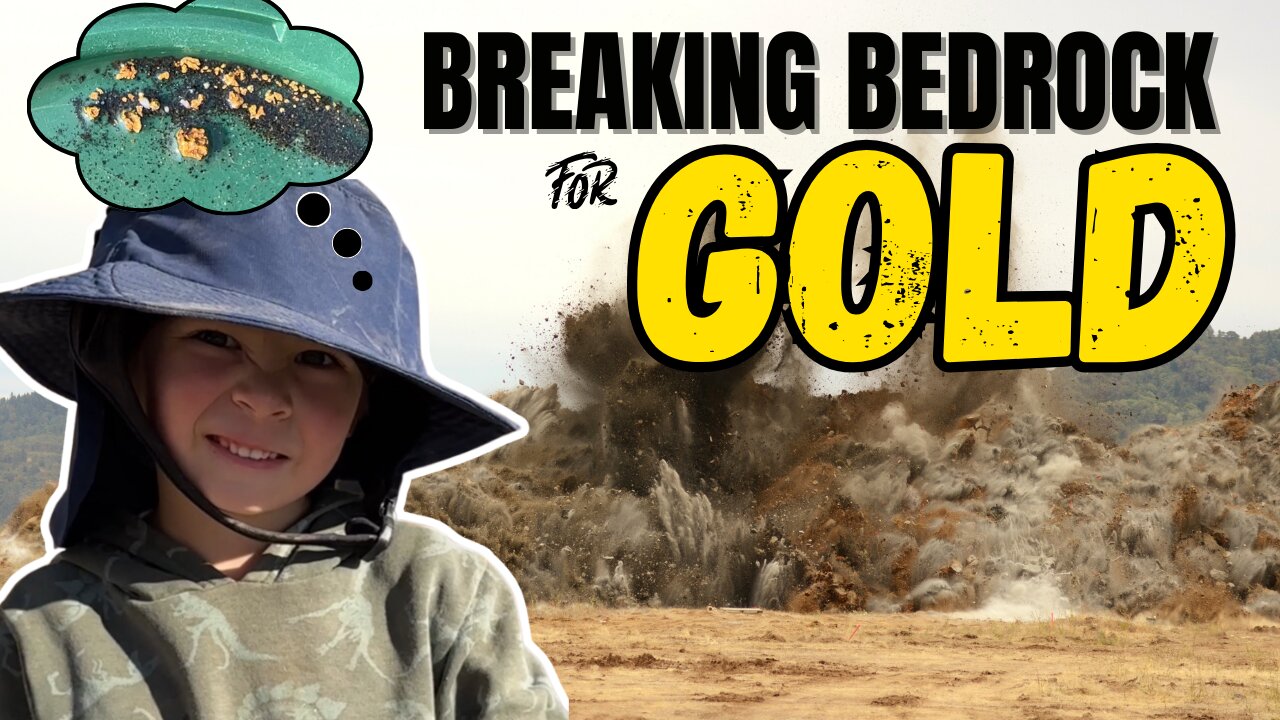 Mining Gold by Breaking Bedrock