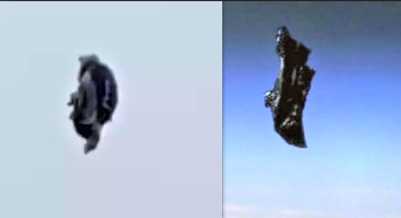 TEXAS UFO/UAP CAUGHT ON FILM-IS IT A HUMAN WITH JETPACK? ET? DRONE?*BLACK KNIGHT SATELLITE & TESLA*