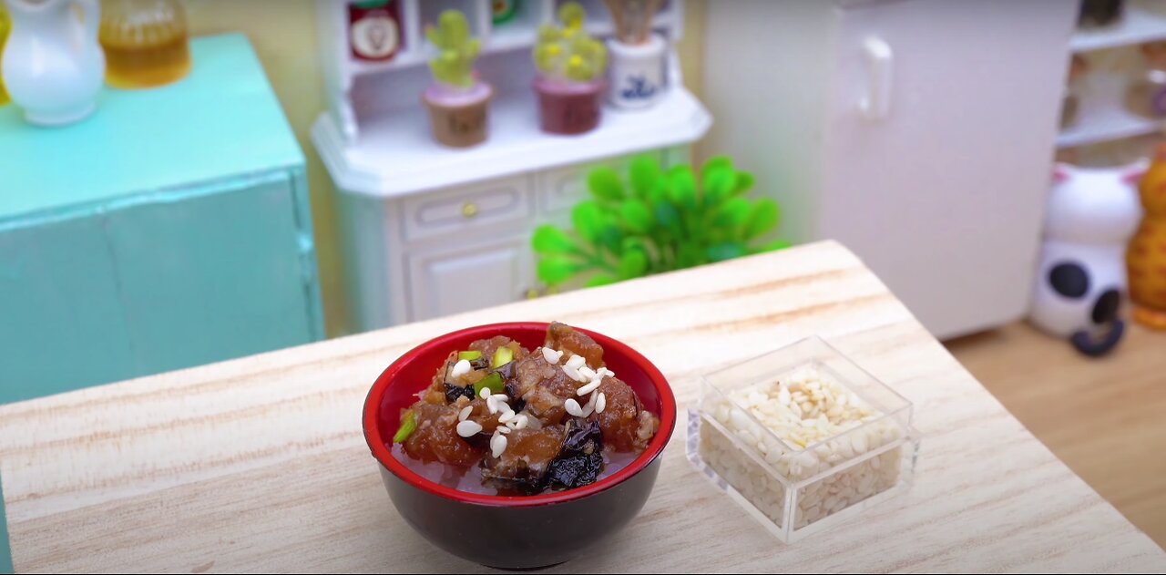 SATISFYING I ASMR Miniature Tuna Poke Recipe