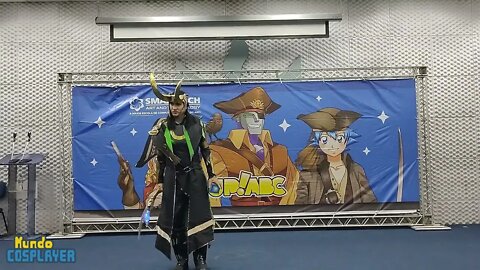 Apresentação Cosplay de Loki da Marvel no Sábado de Up!ABC (2022)