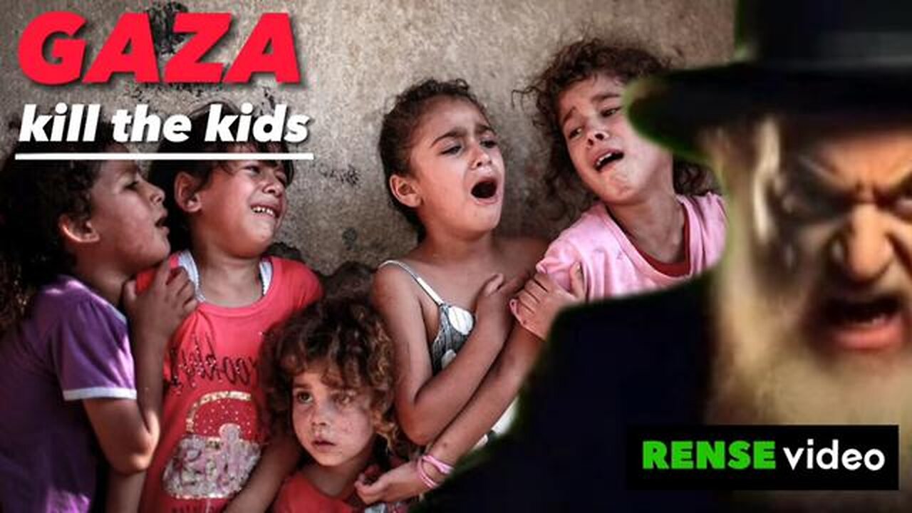 Gaza - Kill The Kids - Watch Rabbis Demand NO MERCY For Palestinian Children