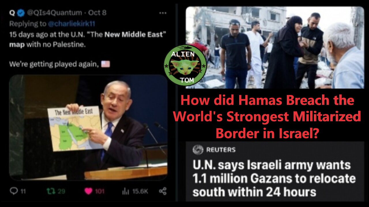 How did Hamas Breach the World's Strongest Militarized Border in Israel?