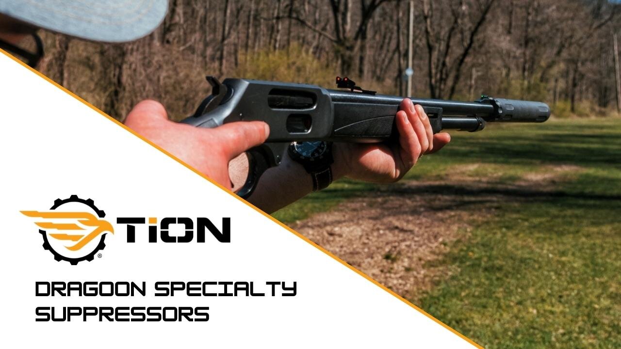 Specialty Dragoon Titanium Suppressors - 450 Bushmaster, 338 Lapua, 350 Legend