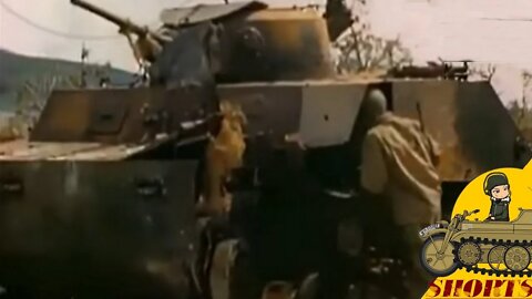 Rare | Type 2 Ka-Mi and Chi Ha Color Footage - Panzerarchive #shorts 4